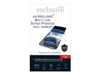 Insmat Exclusive AntiShard+ - Skärmskydd för mobiltelefon - helskärm, 4 H Brilliant - film - transparent - för Honor 400 Lite 861-1632