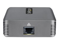 StarTech.com Thunderbolt 3 to Ethernet Adapter, 10GbE, Multi-Gigabit, Thunderbolt 3 to RJ45 Network Adapter, 10GBASE-T/5-2.5GBASE-T NIC, TB3/TB4 10G Network Adapter w/ TB3-Certified Cable, TB3 10GbE, Win/Mac (TB310G2) - Nätverksadapter - Thunderbolt 3 - 1/2.5/5/10GBase-T x 1 - rymdgrå TB310G2