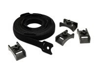 APC - Ögla för kabelhållare - svart - TAA-kompatibel (paket om 10) - för P/N: SMTL1000RMI2UC, SMX1000C, SMX1500RM2UC, SMX1500RM2UCNC, SMX750C, SMX750CNC AR8621