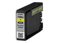 Canon PGI-1500XL Y - 12 ml - Lång livslängd - gul - original - bläcktank - för MAXIFY MB2050, MB2150, MB2155, MB2350, MB2750, MB2755 9195B001