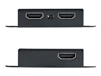 StarTech.com HDMI Extender over CAT6/CAT5, 4K 30Hz/130ft (40m) or 1080p 60Hz/230ft (70m) Video Extender, 4K HDMI over Ethernet Extender, PoC HDMI Transmitter and Receiver Kit, IR Extension - Local Video Output - Förlängd räckvidd för audio/video - HDMI - över CAT 5/6 - upp till 70 m EXTEND-HDMI-4K40C6P1