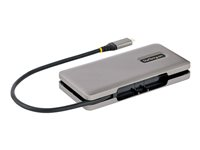 StarTech.com 4-Port USB-C Hub, 1x USB-A and 3x USB-C Ports, USB 3.1 10Gbps, Bus Powered, USB Type C Hub with 9.8in (25cm) Wrap-Around Cable, Portable USB-C to USB-A Hub - USB Expansion Hub (HB31CM1A3CB) - Hubb - 1 x USB 3.2 Gen 2 + 3 x USB-C 3.2 Gen 2 - skrivbordsmodell HB31CM1A3CB