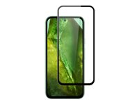 Screenor Premium - Skärmskydd för mobiltelefon - glas - ramfärg svart - för Google Pixel 8a 16753SN