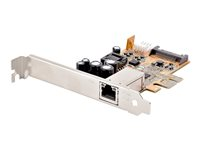 StarTech.com 1 Port 2.5Gbps PoE Network Card, PCIe Ethernet Card w/RJ45 Port, 30W 802.3at PoE NIC for Desktops/Servers, Network PoE LAN Adapter w/Low-Profile Bracket Included - NBASE-T, Windows/Linux Support (ST1000PEXPSE) - Nätverksadapter - PCIe 2.1 låg profil - 2.5GBase-T (PoE+) x 1 ST1000PEXPSE