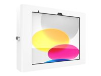 Compulocks Apex - Hölje - för surfplatta - låsbar - metallram - vit - väggmonterbar - för Apple 10.9-inch iPad (10:e generation); iPad (A16) 209APXW