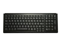 Active Key AK-7000 - Tangentbord - USB - amerikansk - svart AK-7000-U-B/US
