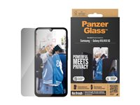 PanzerGlass - Skärmskydd för mobiltelefon - ultrabred passning med EasyAligner - glas - med sekretessfilter - för Samsung Galaxy A15, A15 5G P7349