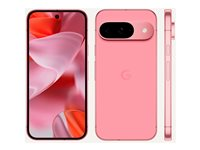 Google Pixel 9 - 5G pekskärmsmobil - dual-SIM - RAM 12 GB / Internminne 128 GB - OLED-skärm - 6.3" - 2424 x 1080 pixlar (120 Hz) - 2 bakre kameror 50 MP, 48 MP - front camera 10,5 MP - pionrosa GA05841-GB