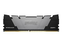 Kingston FURY Renegade - DDR4 - sats - 128 GB: 4 x 32 GB - DIMM 288-pin - 3200 MT/s / PC4-25600 - CL16 - 1.35 V - ej buffrad - icke ECC - svart KF432C16RB2K4/128