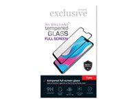 Insmat Brilliant - Skärmskydd för mobiltelefon - helskärm - glas - ramfärg svart - för Samsung Galaxy S24, S25 861-1513