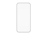 PanzerGlass Ceramic Protection II - Skärmskydd för mobiltelefon - ultrabred passning med EasyAligner - glas - ramfärg svart - för Apple iPhone 17 Pro Max PG33872