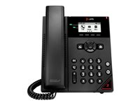 Poly VVX 150 - VoIP-telefon - 3-riktad samtalsförmåg - SIP, RTCP, RTP, SRTP, SDP - 2 linjer 911N0AA
