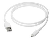 dbramante1928 re-charge - USB-kabel - USB (hane) till Micro-USB typ B (hane) - AC 100-240 V - 1 m - USB Power Delivery (12W) - vit CB10MAWH7182