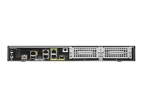 Cisco Integrated Services Router 4321 - Unified Communications Bundle - router 1GbE - WAN-portar: 2 - rackmonterbar - rekonditionerad ISR4321-V/K9-RF