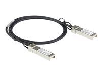 StarTech.com Dell EMC DAC-SFP-10G-2M-kompatibel SFP+ twinaxkabel för direktanslutning - 2 m - 10GBase direktkopplingskabel - SFP+ (P) spärrad till SFP+ (P) spärrad - 2 m - dubbelaxlad - passiv DACSFP10G2M