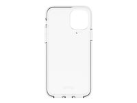 Gear4 Crystal Palace - Baksidesskydd för mobiltelefon - polykarbonat, D3O, termoplastisk polyuretan (TPU) - klar - för Apple iPhone 11 Pro 702003720
