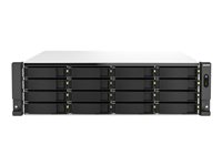 QNAP TS-H2287XU-RP - NAS-server - 22 fack - kan monteras i rack - SATA 6Gb/s - RAID 0, 1, 5, 6, 10, 50, 60, JBOD - RAM 64 GB - 2.5 Gigabit Ethernet / 10 Gigabit Ethernet - iSCSI support - 3U TS-H2287XU-RP-E2378-64G