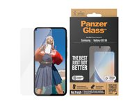 PanzerGlass - Skärmskydd för mobiltelefon - ultrabred passning med EasyAligner - glas - för Samsung Galaxy A35 7357