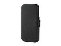 dbramante1928 Lynge - Vikbart fodral för mobiltelefon - MagSafe-kompatibilitet - narvat läder - svart - för Samsung Galaxy A57 LM57GTBL6963