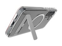 Zagg Crystal Palace Snap KS - Baksidesskydd för mobiltelefon - magnetisk, med stöd - CrystalClear - för Samsung Galaxy S26+ 702321187