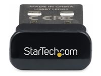 StarTech.com Mini USB Bluetooth 2.1-adapter – klass 1 EDR-adapter för trådlöst nätverk - Nätverksadapter - USB - Bluetooth 2.1 EDR - Klass 1 - svart USBBT1EDR2