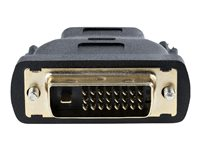 StarTech.com HDMI till DVI-D-videokabeladapter - F/M - Videokort - dubbel länk - HDMI hona till DVI-D hane - svart - för P/N: HDMM1MP, HDMM2MP, HDMM3MP, RKCOND17HD, SV231DHU34K6, SV231HU34K6, SV431HU34K6 HDMIDVIFM