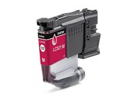 Brother LC521M - Magenta - original - pillow pack - bläckpatron - för Brother DCP-J1260W, DCP-J1310DW LC521M