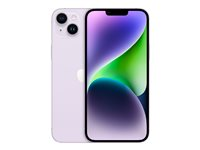 Apple iPhone 14 Plus - 5G smartphone - dual-SIM / Internminne 256 GB - OLED-skärm - 6.7" - 2778 x 1284 pixlar - 2 bakre kameror 12 MP, 12 MP - front camera 12 MP - lila MQ563QN/A