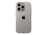 Zagg Crystal Palace Lite - Baksidesskydd för mobiltelefon - grafen - CrystalClear - för Apple iPhone 16 Pro 702315032