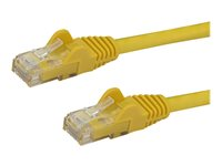 StarTech.com Cat6-patchkabel med hakfria RJ45-kontakter ? 3 m, gul - Patch-kabel - RJ-45 (hane) till RJ-45 (hane) - 3 m - UTP - CAT 6 - hakfri - gul N6PATC3MYL