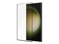 SAFE. by PanzerGlass - Skärmskydd för mobiltelefon - ultrabred passning - glas - ramfärg svart - för Samsung Galaxy S23 Ultra SAFE95319