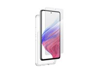 iFrogz Defence - Baksidesskydd för mobiltelefon - CrystalClear - med skärmskydd av härdat glas - för Samsung Galaxy A53 5G 302009460