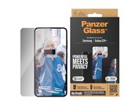 PanzerGlass - Skärmskydd för mobiltelefon - ultrabred passning med EasyAligner - glas - med sekretessfilter - ramfärg svart - för Samsung Galaxy S24+ P7351