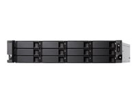 QNAP TS-h1886XU-RP R2 - NAS-server - 18 fack - kan monteras i rack - SATA 6Gb/s - RAID 0, 1, 5, 6, 10, 50, JBOD, 60, RAID TP - RAM 32 GB - 2.5 Gigabit Ethernet / 10 Gigabit Ethernet - iSCSI support - 2U TS-H1886XU-RP-R2-D1622-32G