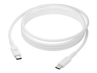 dbramante1928 re-charge - USB-kabel - 24 pin USB-C (hane) till 24 pin USB-C (hane) - 2 m - vit CB10CCWH4357