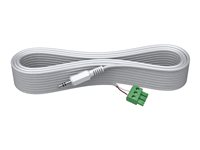 VISION Techconnect 2 - Ljudkabel - 3 pin Phoenix hane till mini-phone stereo 3.5 mm hane - 10 m TC2 10M3.5MM