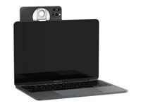 Belkin - Magnetisk montering för mobiltelefon - MagSafe-kompatibel, för bärbara Mac-datorer - vit - för Apple iPhone 12, 13, 14, 16 MMA006BTWH