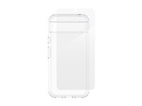 iFrogz Defence - Baksidesskydd för mobiltelefon - klar - med skärmskyddare - för Google Pixel 8a 302314200