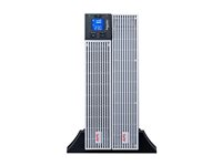 APC Easy UPS On-Line SRVL - UPS (kan monteras i rack) - AC 230 V - 900 Watt - 1000 VA - USB, RS-232, RJ-45, RJ-11 - utgångskontakter: 6 - 4U - 19" - svart - med Järnvägssats - för Modbus Card SRVSMB001 SRVL1KRILRK