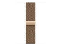 Apple - Slinga för smart klocka - 40mm - 130 - 180 mm - guld - för Watch Hermès Series 7, Hermès Series 9, SE 3, Series 10, Series 11, Series 8, Series 9 MGHW4ZM/A