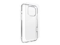 Zagg InvisibleShield Glass Elite 360 - Baksidesskydd för mobiltelefon - klar - med skärmskydd av härdat glas - för Apple iPhone 16 Pro Max 200515377