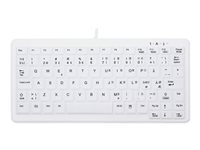 Active Key MedicalKey AK-C4110 - Tangentbord - USB - Nordisk - vit AK-C4110F-U1-W/NOR