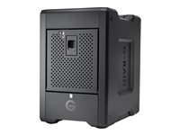 SanDisk Professional G-RAID SHUTTLE 4 - Hårddiskarray - 48 TB - 4 fack - HDD 12 TB x 4 - Thunderbolt 3, USB 3.2 Gen 2 (extern) SDPH34H-048T-MBAAB
