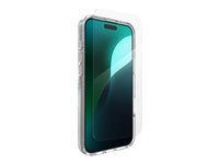 Zagg Luxe + Glass 360 - Baksidesskydd för mobiltelefon - MagSafe-kompatibilitet - grafen - klar - med skärmskyddare - för Apple iPhone 16 Plus 700515363