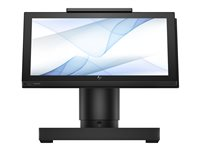 HP Engage - Kunddisplay - 6.6" - pekskärm - 1400 x 720 - 400 cd/m² - 1000:1 - 25 ms - USB - svart - USB - för Engage One Essential 9YH48AA