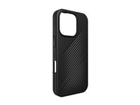 ZAGG Luxe Snap - Baksidesskydd för mobiltelefon - MagSafe-kompatibilitet - svart - för Apple iPhone 16 Pro 702315008
