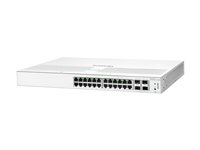 HPE Networking Instant On 1930 24G 4SFP/SFP+ Switch - Switch - L3 - Administrerad - 24 x 10/100/1000 + 4 x 1 Gigabit / 10 Gigabit SFP+ - rackmonterbar JL682A#ABB