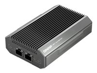 QNAP QNA-UC10G2SF - nätverksadapter - USB4 / Thunderbolt 4 - 10 Gigabit SFP+ x 2 QNA-UC10G2SF