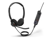 Jabra Engage 50 II MS Stereo - Headset - på örat - kabelansluten - USB-C, USB-A - ljudisolerande - Cisco Certified, Unify-certifierad, Certifierad för Microsoft-teams, Google Meet-certifierad, Amazon Chime-certifierad, Works With Chromebook Certified 5099-299-2169