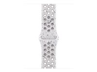 Apple Nike - Band för smart klocka - 42mm - storlek S/M - dolt grå - för Watch Hermès Series 7, Hermès Series 9, SE 3, Series 10, Series 11, Series 8, Series 9 MGAH4ZM/A